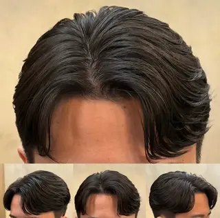 ショート パーマ メンズ トミモト アユムのヘアスタイル