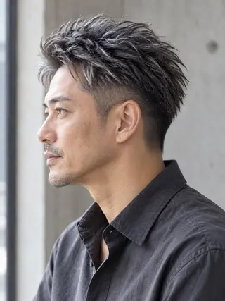 ショート カラー メンズ 🔮メンズ縮毛矯正 メンズパーマ💎竹永のヘアスタイル