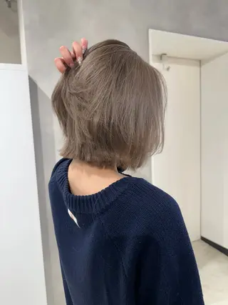 ミディアム カラー ブリーチ特化🌻 ショート/akaneのヘアスタイル