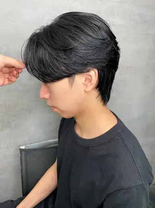 パーマ メンズ 静岡 / 毛流れ特化 /下居真大のヘアスタイル