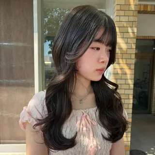 ロング qpula misuzuのヘアスタイル