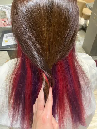 ロング ヘアセット 野中のヘアスタイル