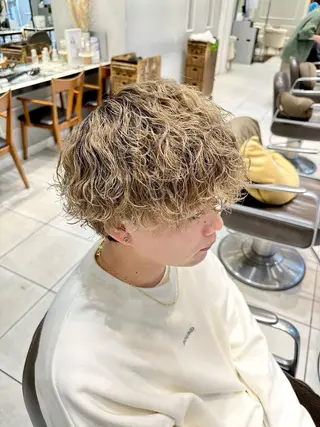 カラー パーマ メンズ 🦖鶴岡 香純🦖のヘアスタイル