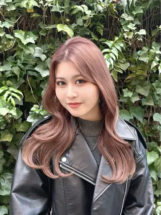 ロング カラー 表参道/ウルフカット /ナチュラルウルフのヘアスタイル