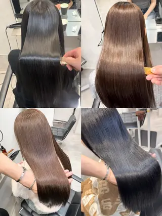 ロング カラー ✨美髪矯正✨髪質改善 ✨レイヤー✨大山　悠のヘアスタイル