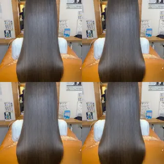 ロング カラー 店長✨髪質改善✖️ 透明感カラー／純大のヘアスタイル