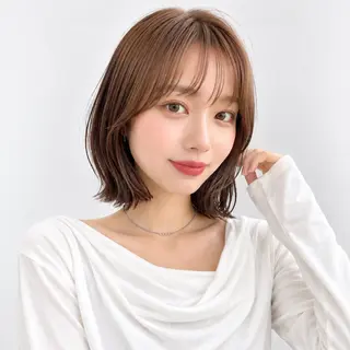 ショート ボブ/透明感カラー/ 艶髪/🌸ゆうき🌸のヘアスタイル