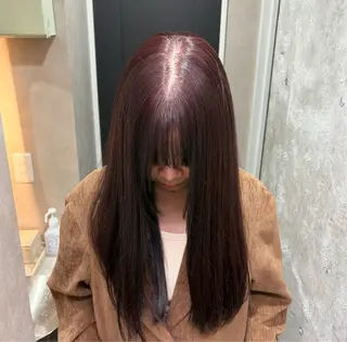 カラー 🍒暖色カラー /Mina/渋谷🍒のヘアスタイル