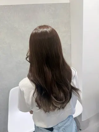 カラー 鈴木 杏のヘアスタイル