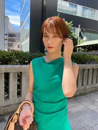 ショート 𝑺𝒂𝒌𝒊 🩶マンツーマン施術のヘアスタイル