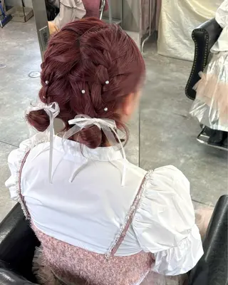 ヘアアレンジ ︎・ AIYUのヘアスタイル
