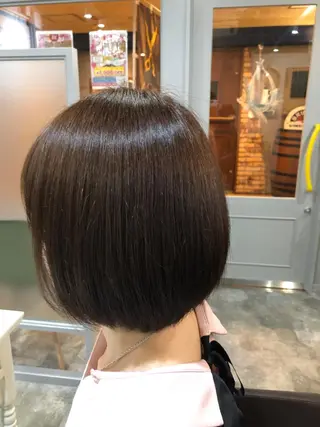 ショート カラー hair care ACRO店長　谷のヘアスタイル