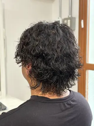 パーマ メンズ Snalyメンズ特化 スエハラのヘアスタイル