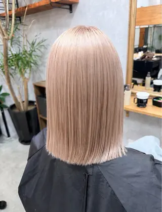 ショート カラー C'LD Hair トモヤのヘアスタイル