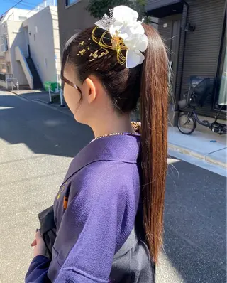 ロング 🩰六本木 ヘアセット🌙あやののヘアスタイル