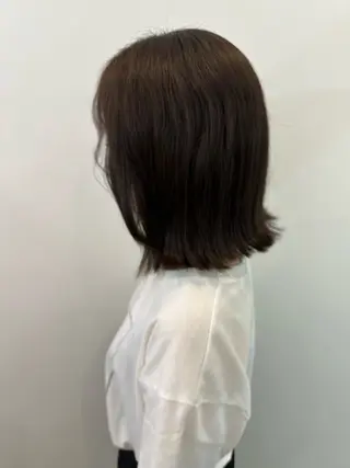 ミディアム カラー レイヤー/ナチュラル 💐nao.のヘアスタイル