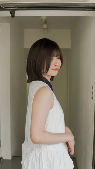 ミディアム カラー 髪質改善/縮毛矯正 kyosukeのヘアスタイル