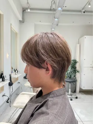 ショート カラー メンズ 似合わせスタイル 表参道🌿ちえのヘアスタイル