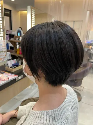 ショート カラー ヘアアレンジ リリー /Men's/パーマのヘアスタイル