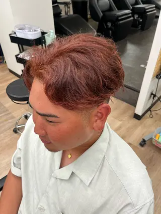 カラー メンズ すどう あしゅりのヘアスタイル