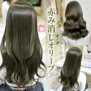 ロング カラー 透明感カラー🎀 みゆうのヘアスタイル