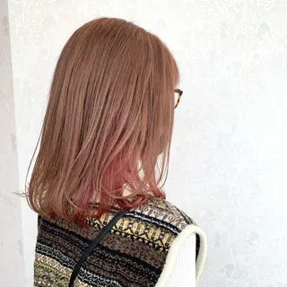 ミディアム カラー ムラヨシ ショータのヘアスタイル