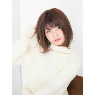 ミディアム 永野 良一のヘアスタイル
