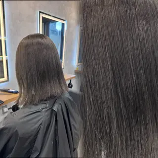 カラー 札幌韓国風艶カラー 🎀𝐒𝐀𝐇𝐎のヘアスタイル