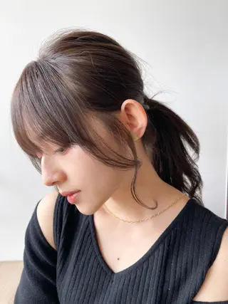 ミディアム 🫧美髪縮毛矯正 🫧SEKIのヘアスタイル