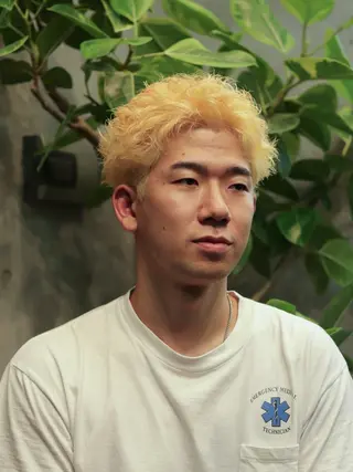 ショート カラー メンズ メンズ特化美容師 /たけしのヘアスタイル