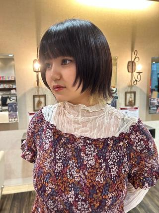 ミディアム わかまつ　ももみ 🕊️/ヘアセットのヘアスタイル
