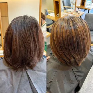 ショート カラー 美容室 LA BEAU大塚店のヘアスタイル