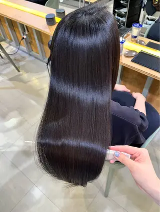 ロング 小野 愛美のヘアスタイル