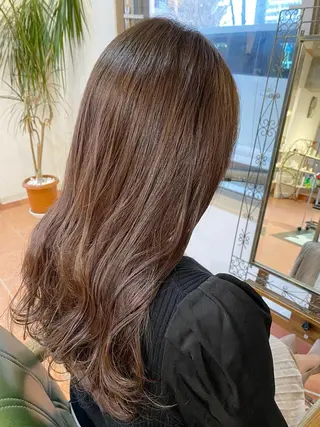 ロング カラー 石井 佑樹のヘアスタイル