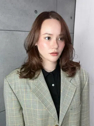ミディアム カラー misato 🌙のヘアスタイル