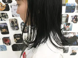 ミディアム カラー イシマル ナオヤのヘアスタイル