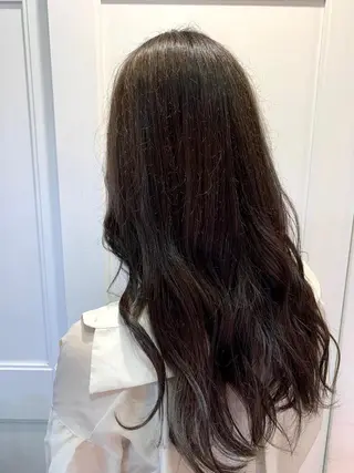 ロング カラー 坂 瑞希のヘアスタイル