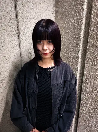 ミディアム カラー OMA/ カタギシのヘアスタイル