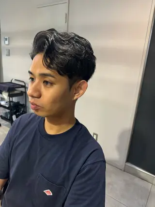 ショート パーマ メンズ 似合う髪型見つけます AYAKAのヘアスタイル