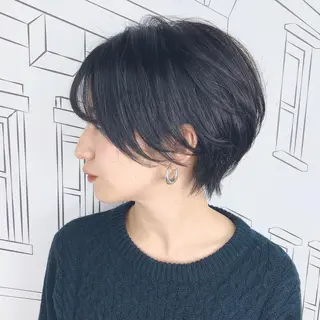 ショート レイヤー⭐️カラー ⭐️平川雅史のヘアスタイル