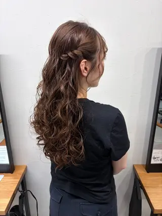 ヘアアレンジ メンズモテパーマ💙 fuwaのヘアスタイル