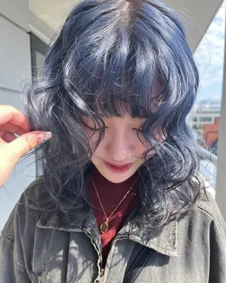 セミロング カラー IROW/イロウ天神 大名店 yamaのヘアスタイル