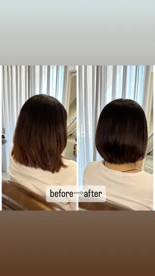 ショート soi.37 古波蔵美奈のヘアスタイル