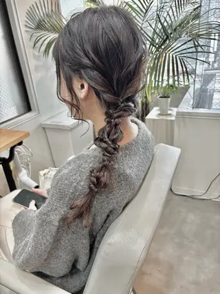 ロング rinrin 天文館のヘアスタイル