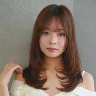 セミロング 原宿/メンズヘア メンズ矯正/遼祐のヘアスタイル