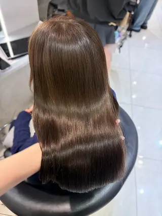 ロング カラー 韓国レイヤー×モテ髪 /MITSUKI🤍のヘアスタイル