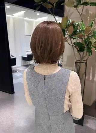ミディアム 中原 優美のヘアスタイル