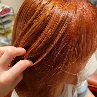 ミディアム カラー Lita KANAのヘアスタイル