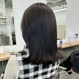 ミディアム カラー ブリーチなし/レイヤ ー特化🌈Tommyのヘアスタイル