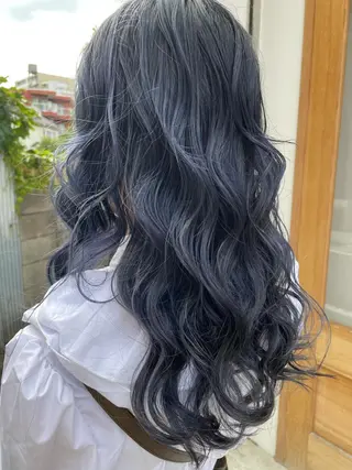 ロング カラー ヘアアレンジ REONA🪽✨薬院 レイヤーカット🫧のヘアスタイル